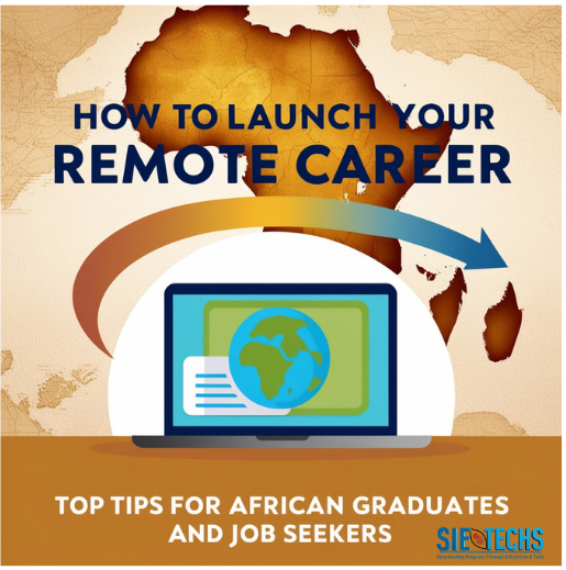 How to Launch Your Remote Career: Top Tips for African Graduates and Job Seekers.